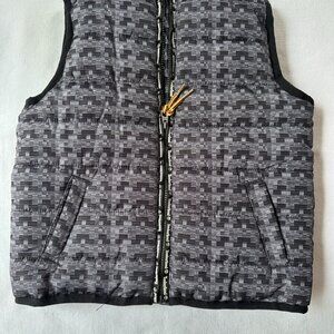 Grey and Black Timberland Puffer Vest Size 24 months